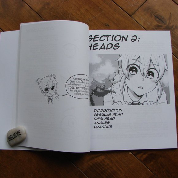 How To Draw Anime Part 1 Book Manga Joseph Stevenson Softcover 2021 BRAND NEW - Picture 4 of 7